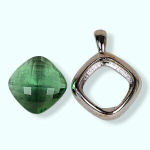 V. Joan Rivers Interchangeable Stone Pendant